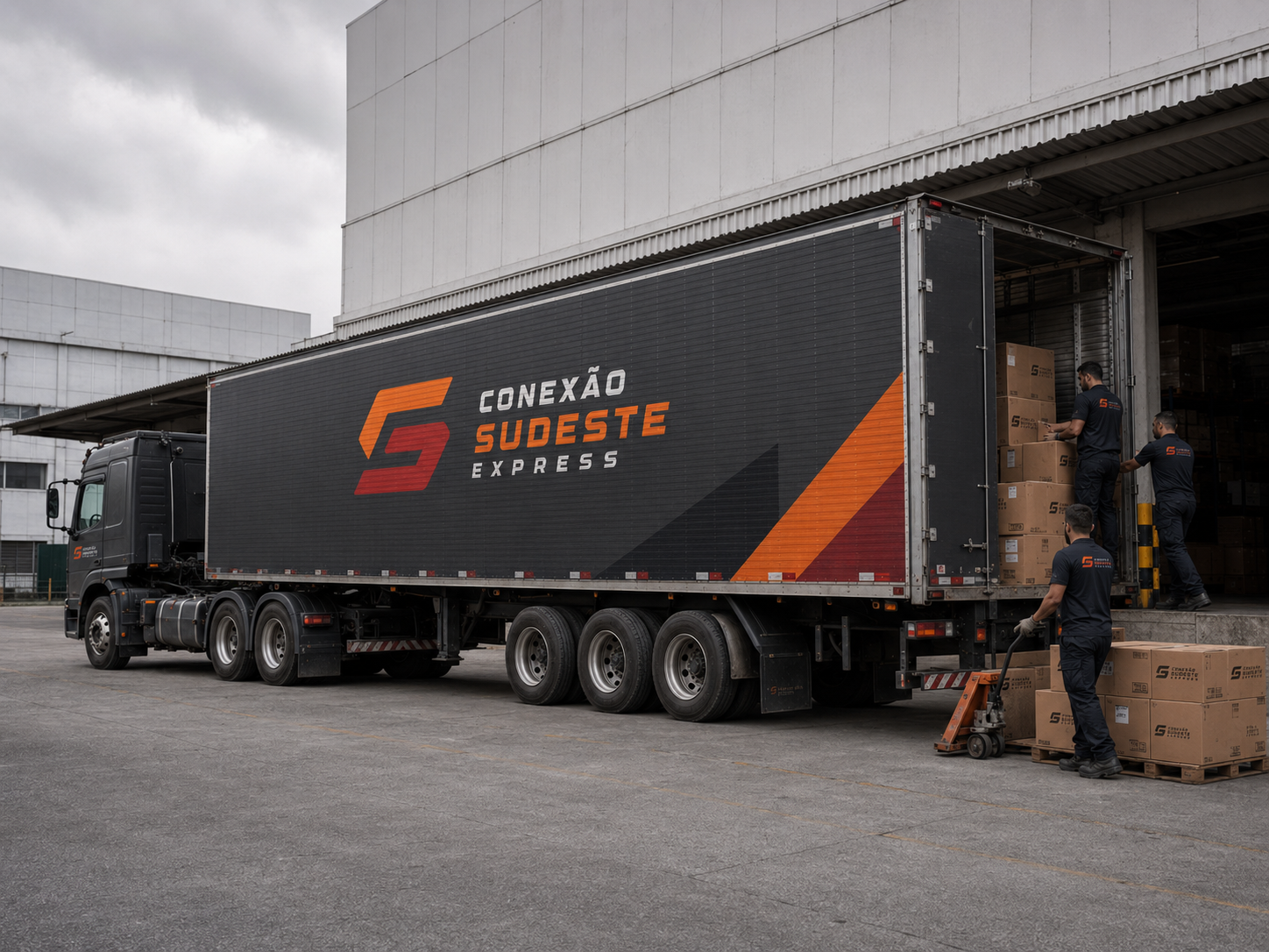 Veículo Carreta da Conexão Sudeste Express