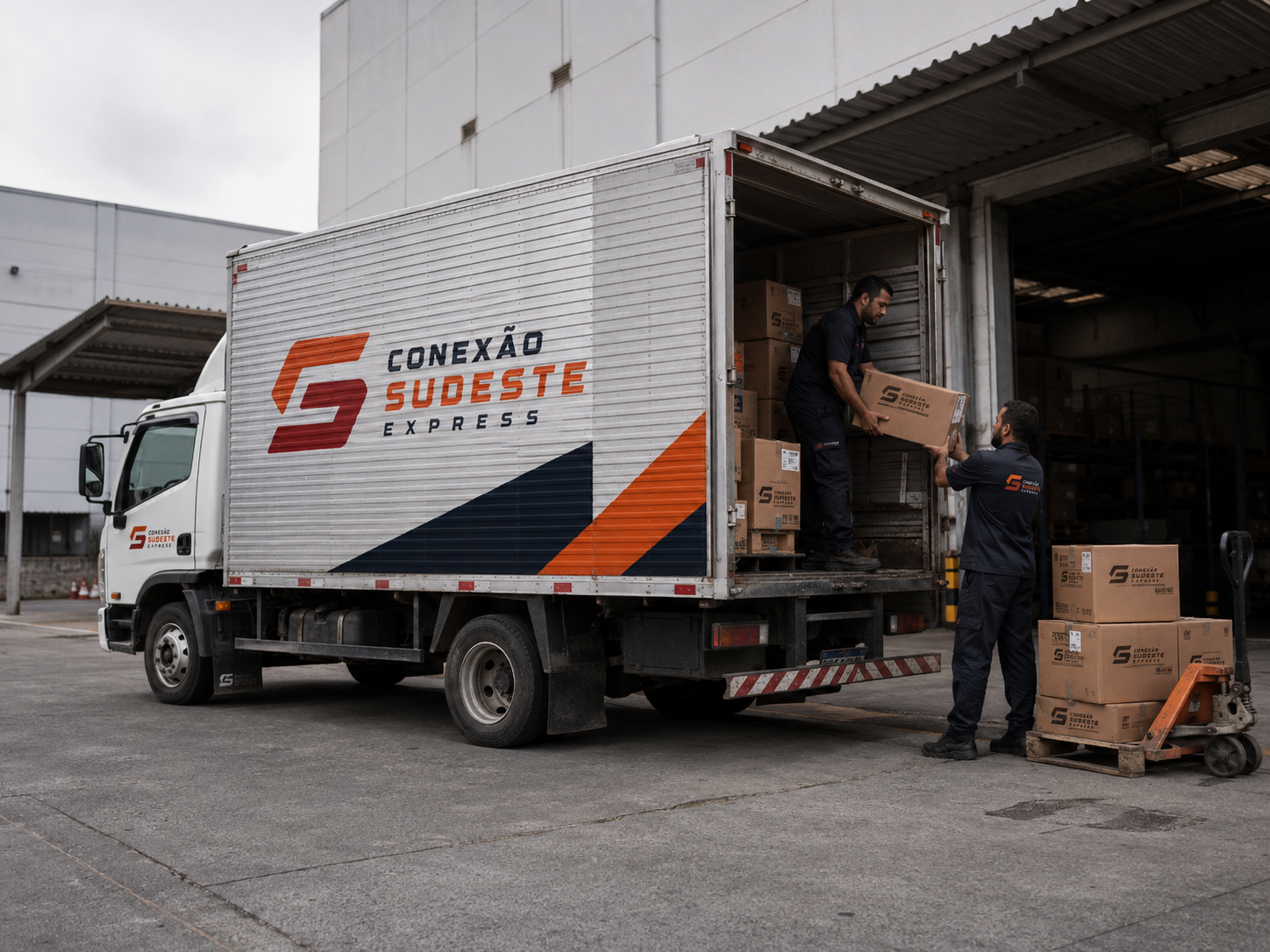 Veículo Caminhão 3/4 da Conexão Sudeste Express